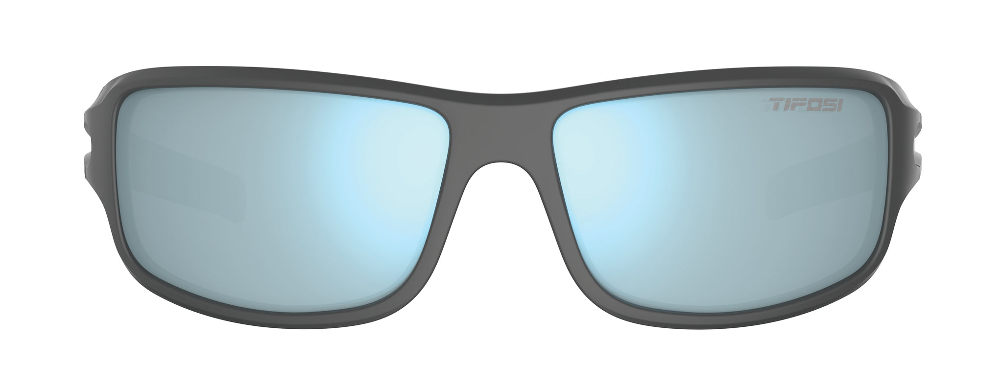 Tifosi Bronx Gunmetal Smoke - Bright Blue Lenses