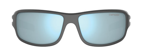 Tifosi Bronx Gunmetal Smoke - Bright Blue Lenses